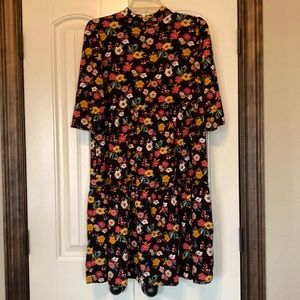 Lake Flower 60’s Floral Dress